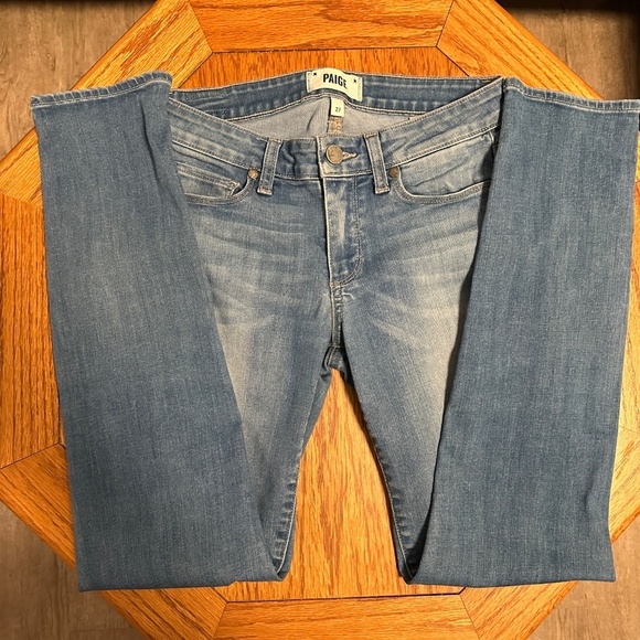 *PAIGE* Light Wash Denim Jeans Size 27 - Picture 3 of 7